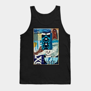 minicollage blues, part II – el mirador Tank Top